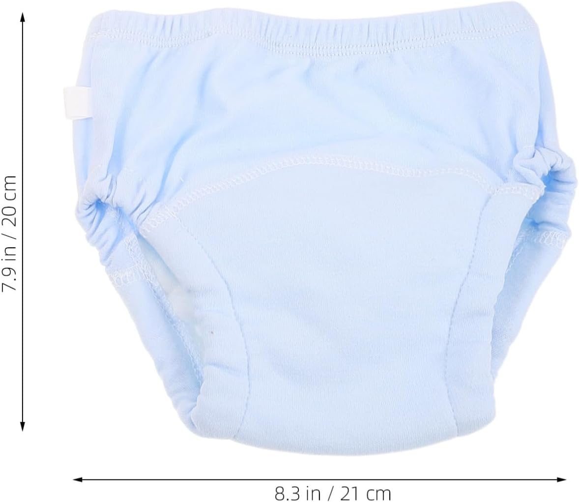 Veemoon 6pcs Cotton Absorbent Training Pants for Soft Breathable Diaper Shorts for Potty Training Boys and Girls Stylish and Practical Newborn Pants Smoke Assorted Color