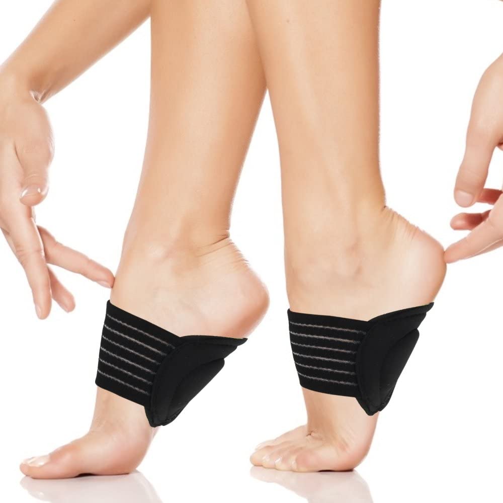 QUTTEL Arches Cushion Plantar Cushion Breathable Foot Arch Support Sleeve Plantar Cushion Elastic Band Arch Support Cushions for Fasciitis Aid Fallen Arches Heel Pain Relief (B0BQCJJ1B2) Amazon Price History, Amazon Price Tracker