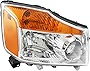 For Nissan Titan Headlight Lamp 2008 2009 2010 2011 2012 2013 2014 Halogen Passenger Right Side