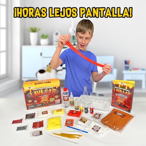 Original Stationery Kit de Slime Ciencia con Lava, Kits Científicos y Divertidos para Niños de 8 Años para Crear Volcanes de Slime de Juguete y Experimentos de Ciencias para Niños - imagen 6