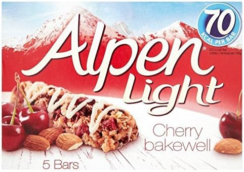 Alpen Light Bars Cherry Bakewell - 5 x 19g