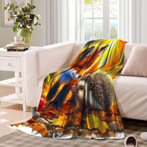 Couverture hérisson 3D en microfibre 180x200 cm pour lit - 4