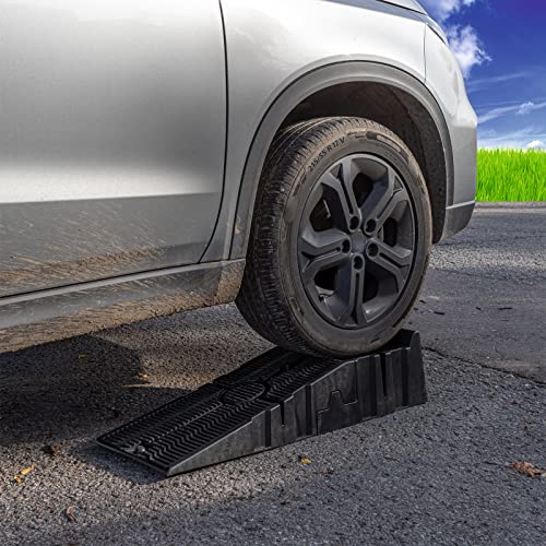 DEMA Set di rampe di carico in plastica, 2 pezzi