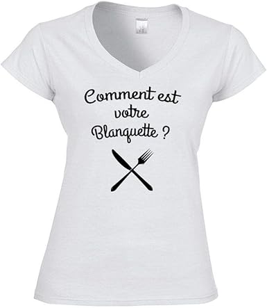 Mygoodprice T Shirt Femme Col V Citation Oss 117 Comment Est Votre Blanquette Amazon Fr Mode Mygoodprice T Shirt Femme Col V Citation Oss 117 Comment Est Votre Blanquette Amazon Fr Mode