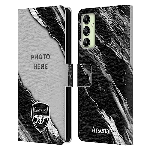 Coque portefeuille Galaxy A14 pour ranger vos cartes et protéger votre écran style Arsenal FC