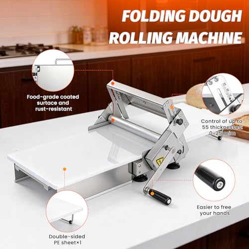 Commercial dough sheeter machine