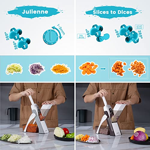 SupMaKin, Mandolina verticale sicura per affettare...