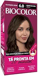 Biocolor Tintura Creme 6.0 Louro Escuro Clássico Mini Kit