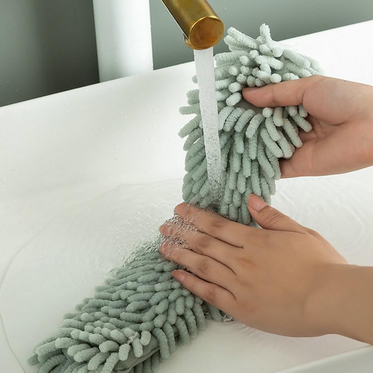 Image of Telescopic Ceiling Fan Duster with Removable Chenille Fabric