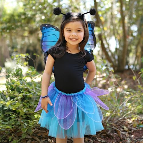 Disfraz Completo Mariposa Medianoche Talla 4-6 Niño/a miniatura 2