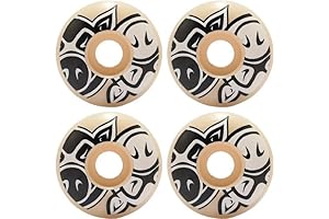 Pig Wheels Combo Natural/White/Black Skateboard Wheels