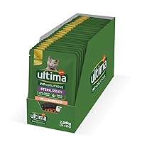 Ultima Cibo Umido per Gatti Fit & Delicious con Agnello: 24 Buste da 85g