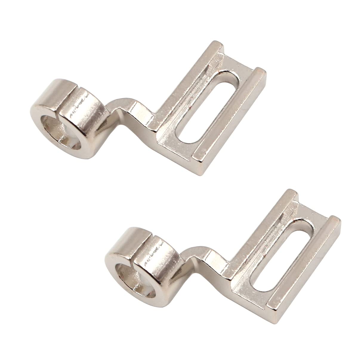 Hsthe Sea 2pcs Quilting Ruler Foot Presser,High Shank Ruler Free Motion Darning Patchwork Presser Foot 1/4" for High Shank Frame Free Motion Quilting Embroidery