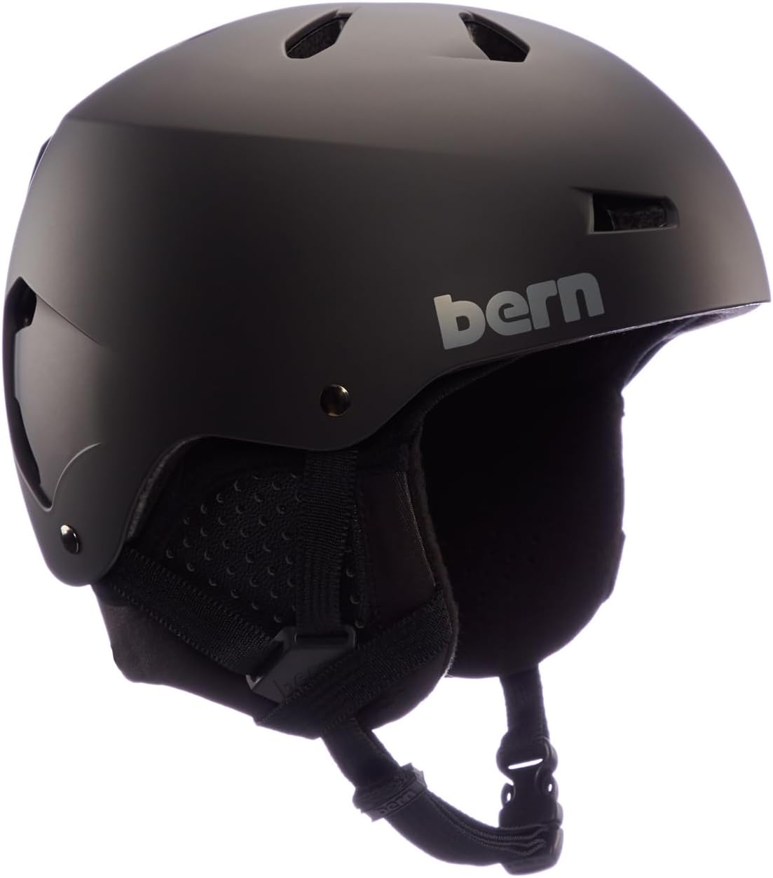Bern Macon Classic Snowboard Helmet for Men and Women, EPS, All-Season