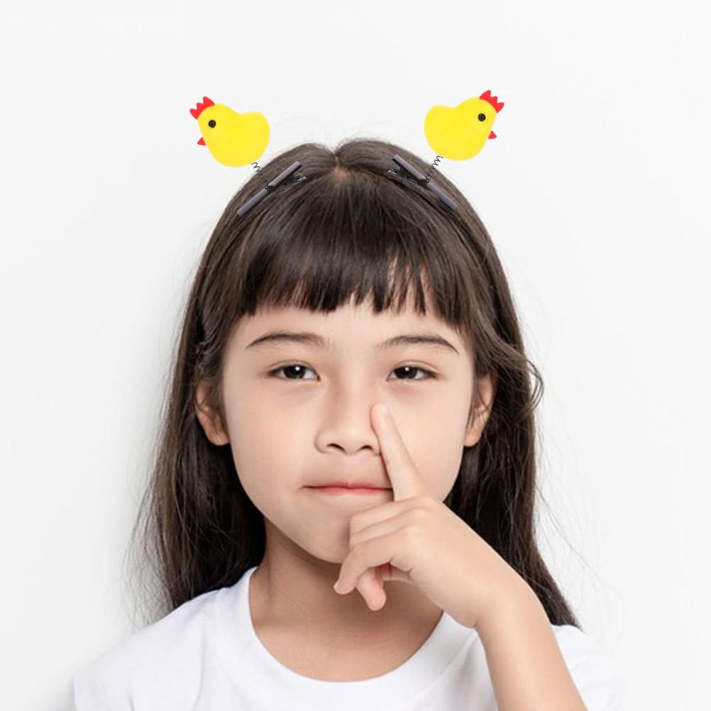 Healvian Little Chicken Hair Clips 24Pcs Cute Yellow Chick Decorative Hair Barrettes for Girls Party and Everyday Use - Image 2