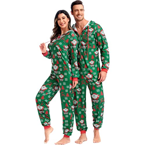 Adult Onesie Pajamas Christmas Pajamas for Family Onesies Christmas Pjs Onesies2