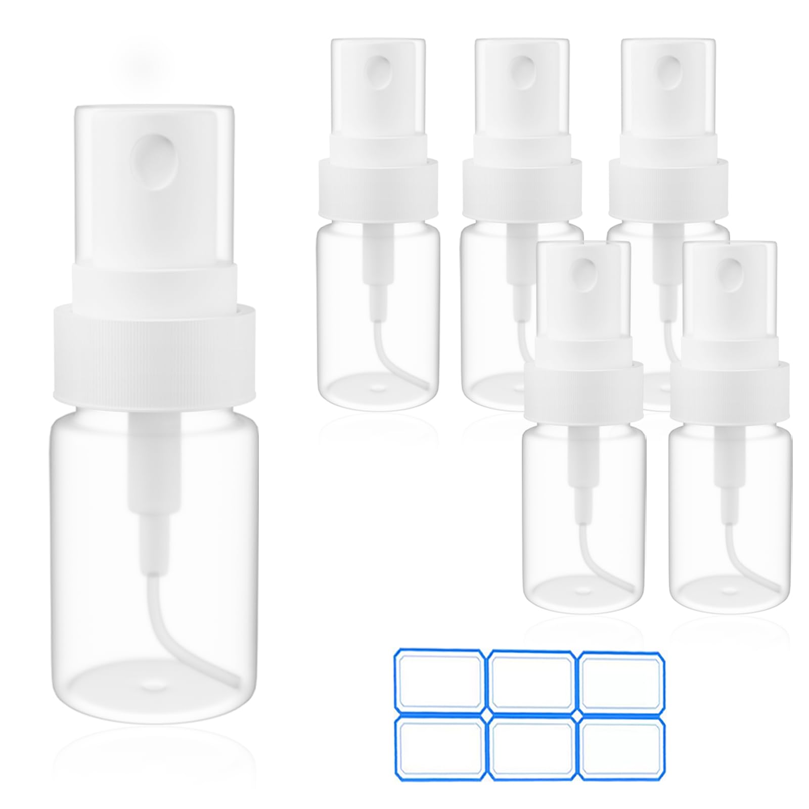 Photo 1 of DTDNZKN 6 Pack 5ml Mini Refillable Spray Bottles