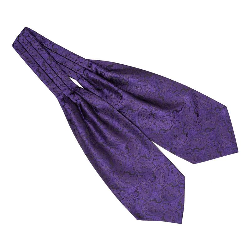 Image of The Tie Hub Microfibre Cravat for Men - Formal & Wedding Occasion Wear