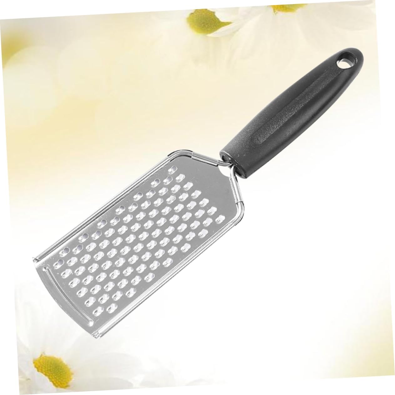 MAGICLULU 3Pcs Stainless Steel Cheese Grater Set with Handheld Razor Blade Graters for Cheese Vegetables Nuts Fruits Ergonomic Non-Slip Grip for Home Kitchen Use 9.25X2.20X2.36In