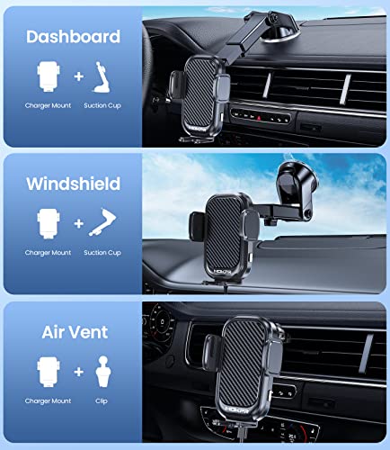 MOKPR-Dual-Coils-Wireless-Car-Charger-15W-Car-Phone-Fast-Charging-Mount-Dash-Windshield-Air-Vent-Wireless-Auto-Clamping-Phone-Holder-for-Samsung-Z-Flip-4-3-iPhone-14-13-12-11-etc