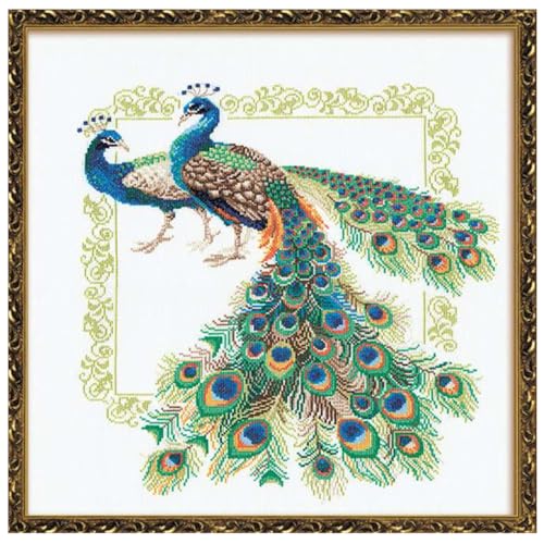 RIOLIS - Peacocks 767, Animals Cross Stitch Kits 18,9