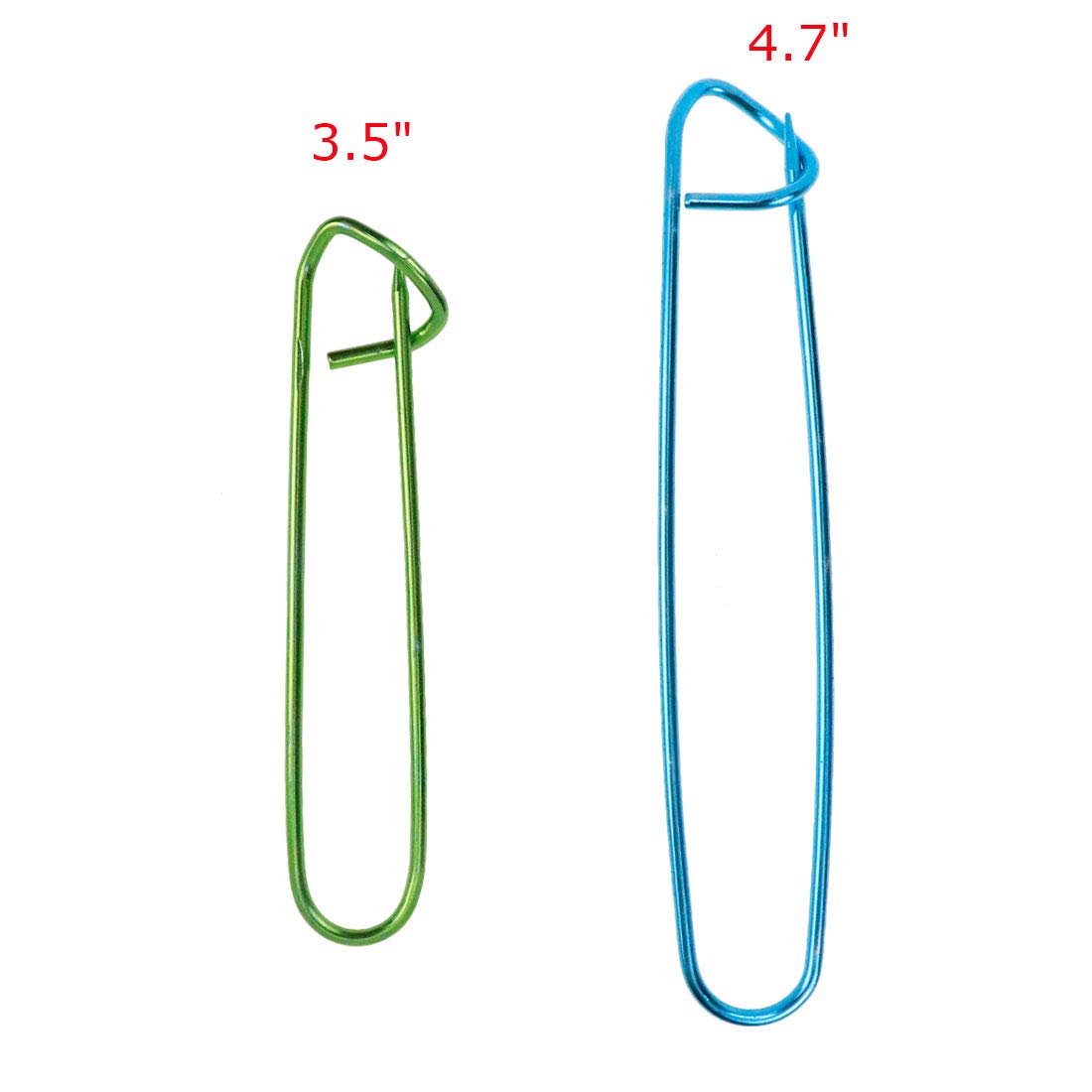 Coshar 10-Piece Knitting Stitch Holders - Aluminum Positioning Pins In 2 Sizes