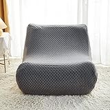 SDNAM Lazy Sofabezug Stretch Allround Abdeckung Stretch Armless Stuhl Slipcover Universal Sofa Überzug für Faule Fußboden Sofas, Tatami Sitzsack Stühle, Stühle Recliner, Kaminstühle (Color : #24)