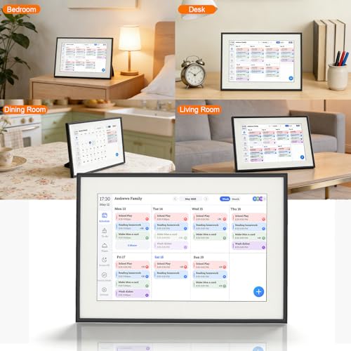 Digital Calendar 10,1 Pouces Écran Tactile Support Mural HD 32G - 4
