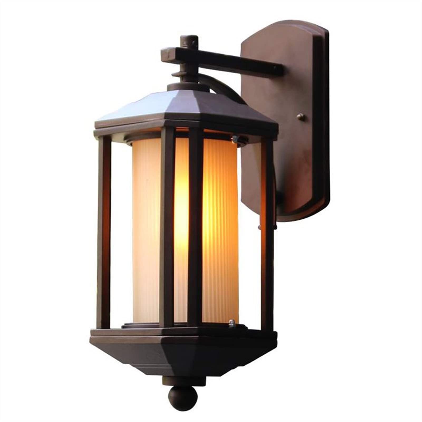 Applique d'extérieur étanche style chinois rétro pour jardin et balcon