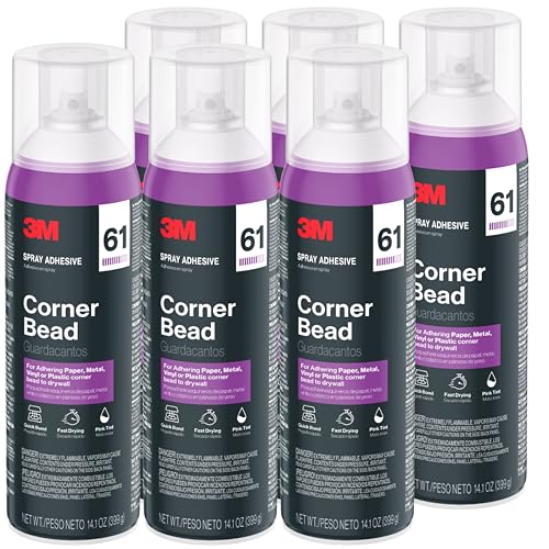 3M Corner Bead Spray Adhesive (Pack of 6)