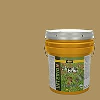 Vista 15 de Rodda Paint CASCADIA ZERO Interior Semi-Gloss Paint & Primer in One, Quart, Gold Tweed