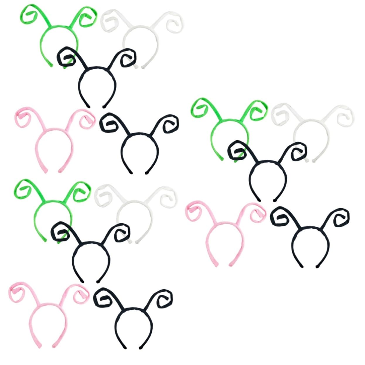 FRCOLOR 3 Juegos De Diademas Con Antena Única Para El Cabello Elegantes Diademas Para Damas Para El Cabello Y La Cabeza 5 Piezas X 3