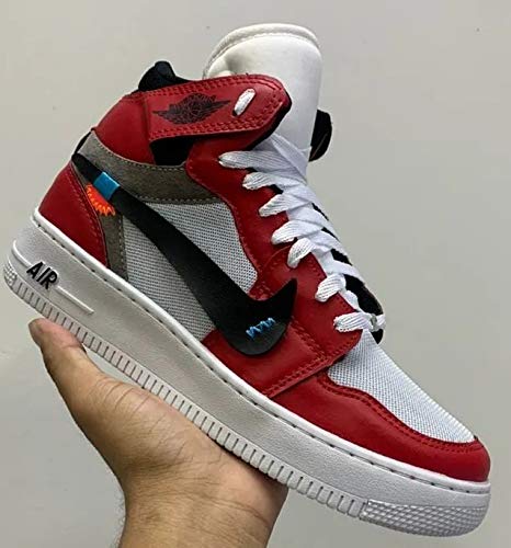 Tênis Masculino Basquete Air One One X Off Wride (42)