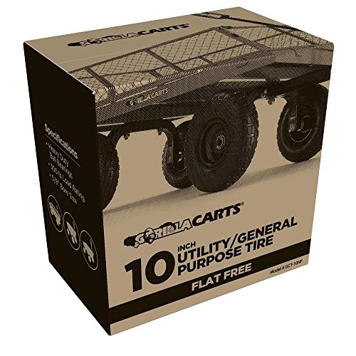 Gorilla Carts GCT-13NF Replacement Tire, 13” (2-pack)
