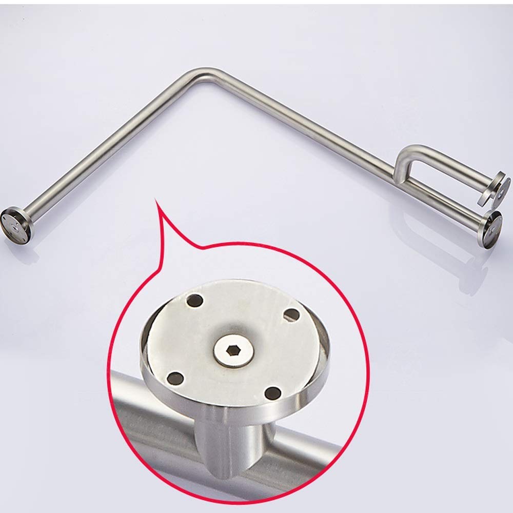 Barra de Agarre de Seguridad para Ducha Resistente sin Plomo, Barra de Agarre para baño, Soporte de barandilla de bañera de Acero Inoxidable Antideslizante, Barra de Agarre para Asistencia d