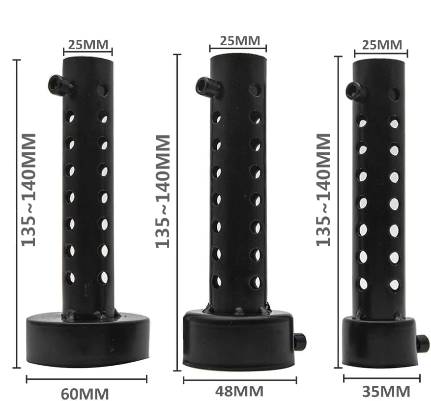 In Metallo Con Cotone Fonoassorbente Accessorio Scarico 60mm Silenziatore Scarico Moto Universale - Nero - Per Tubi Scarico Da 60mm Db Killer 60mm Silenziatore Moto
