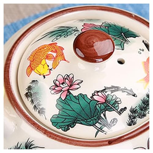Tetera de cerámica con infusor, tetera japonesa de porcelana esmaltada vintage, diseño elegante para ceremonia de té de Kung Fu