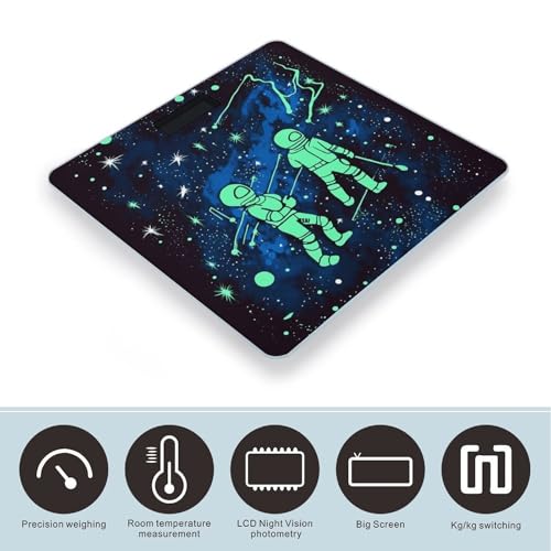 Báscula Digital para Baño Precisa con Vidrio Templado miniatura 3