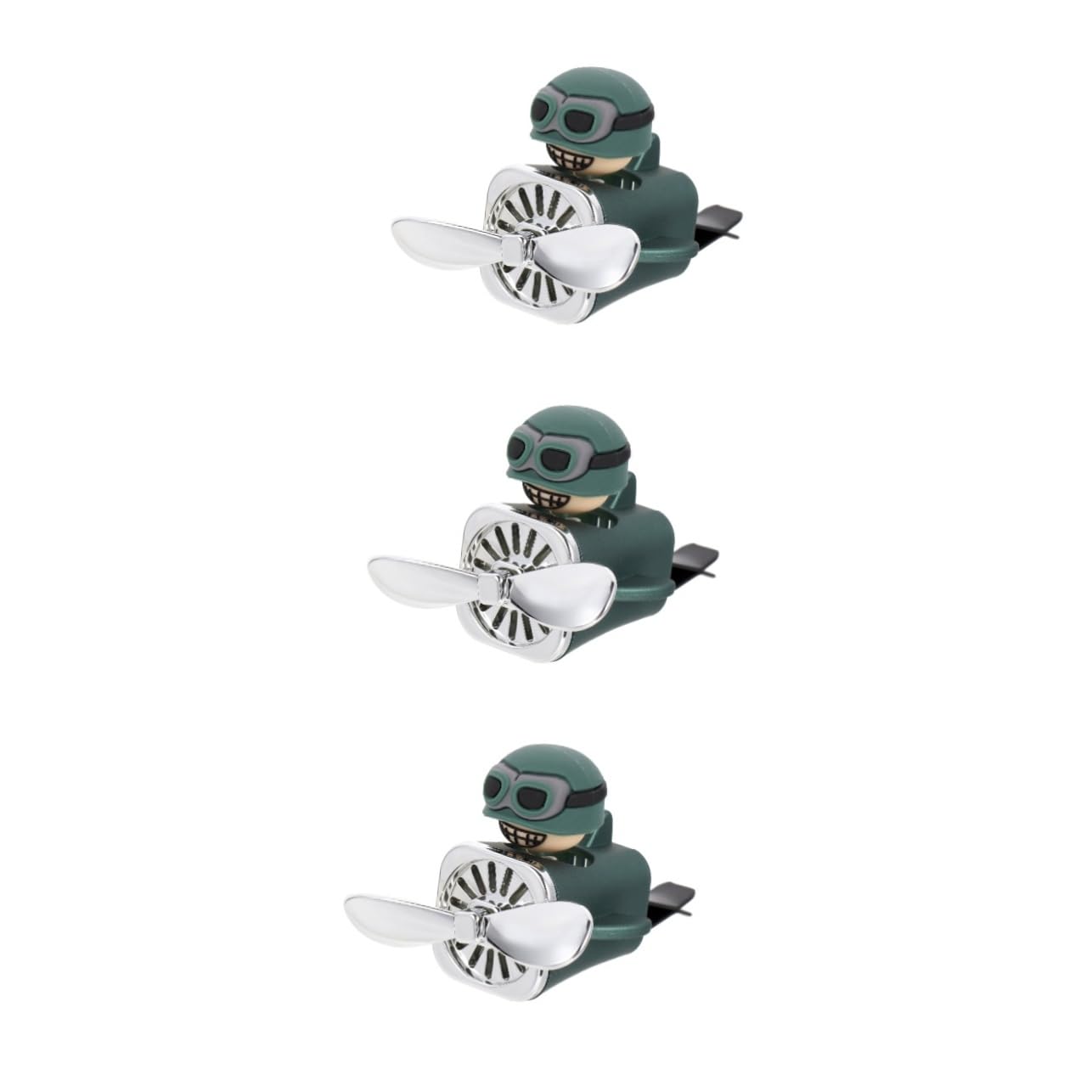 iplusmile 3pezzi Clip Aromatica Decorativa Per Auto Diffusore Fragranza Cartoon Per Bocchetta Ventilazione Perfetta Per Ambienti Auto Unici e Freschi