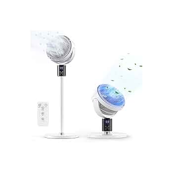 サーキュレーター DCモーター 静音 扇風機兼用 3D 自動首振り AIスマート Amazon | サーキュレーター DCモーター 3D 首振り 【2025年新