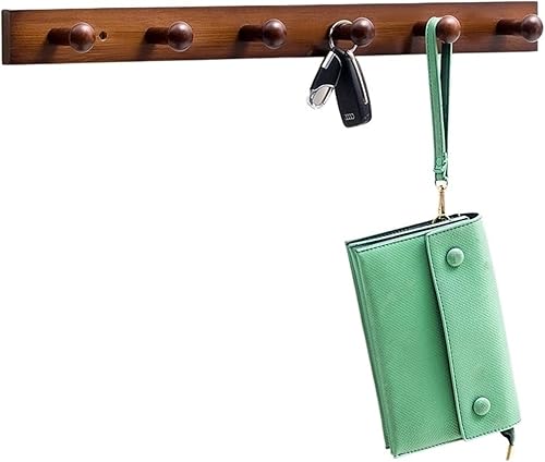LOLAA Soporte para ropa montado en la pared, ganchos para colgar la puerta, perchero, sombrero, armario