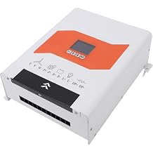 Walfront 2000W Wind Solar Hybrid Charge Controller Automatic MPPT Boost Charge Regulator with LCD Display 12V 24V 48V Detection 1000W Wind + 1000W Solar