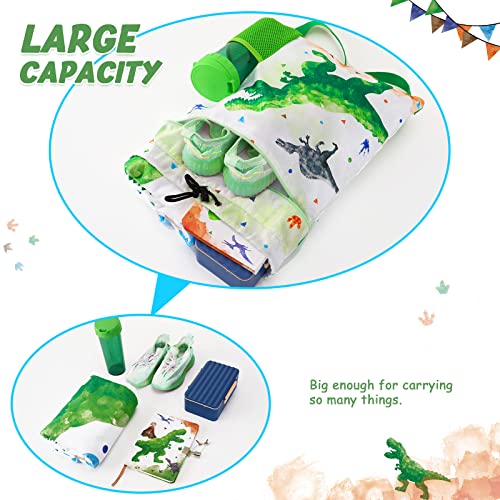 WAWSAM Dinosaur Kids Drawstring Bag - Image 3