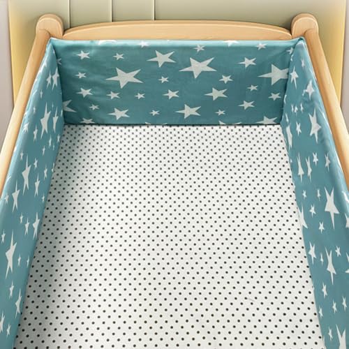 PTKG Cojín Barandilla Cama, Guardia de Seguridad, Suave Transpirable Cojín De Blanda, Protección Integral Chichoneras Blanda para Decoración De Habitaciones,N22,150 * 30CM