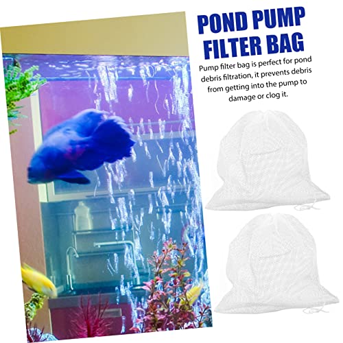 Bolsa de filtro para bomba de agua, 2 piezas miniatura 7