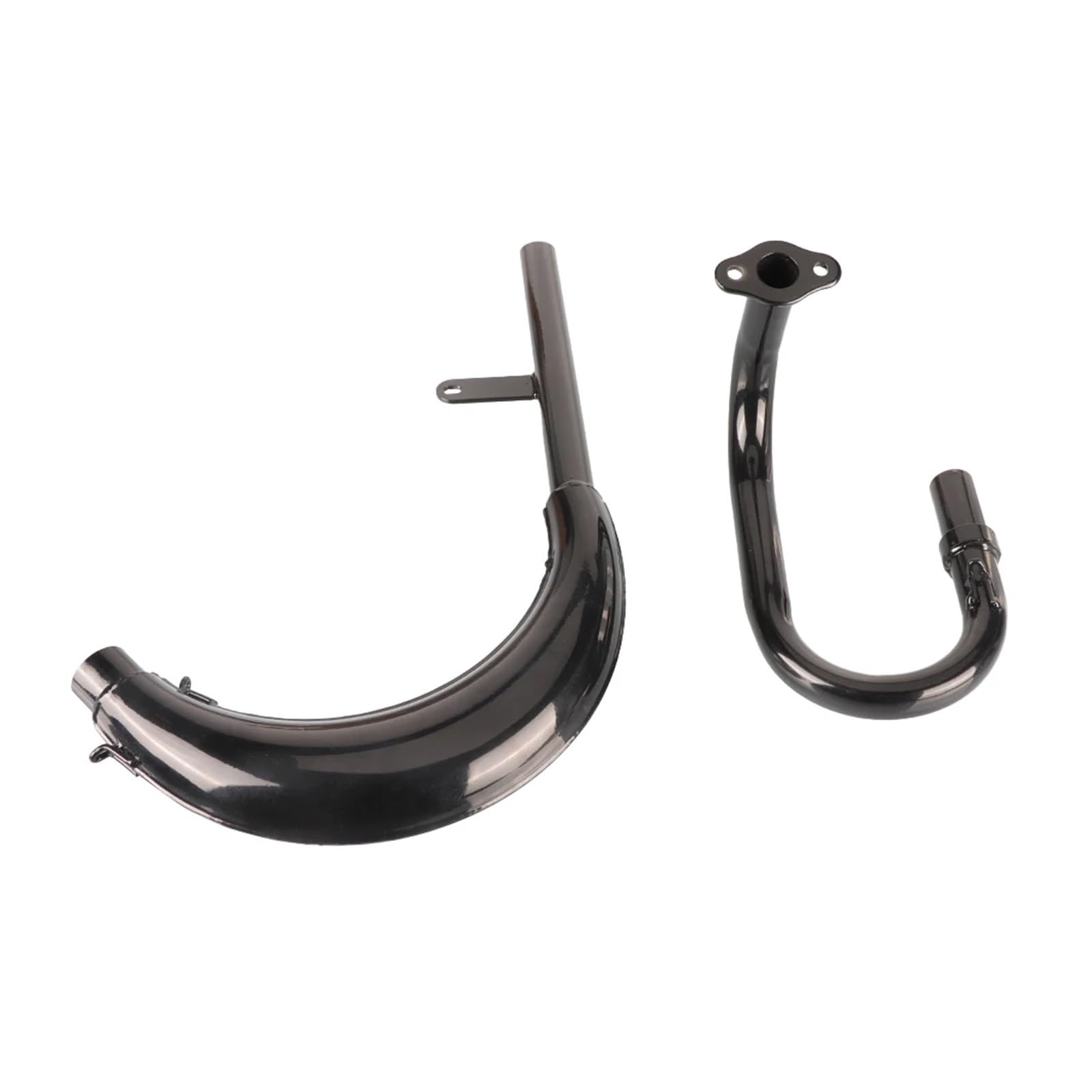 Motorrad Auspuff Schalldämpfer Split Pipe 2-Takt 50cc 66cc 80cc 100cc Motor Bike