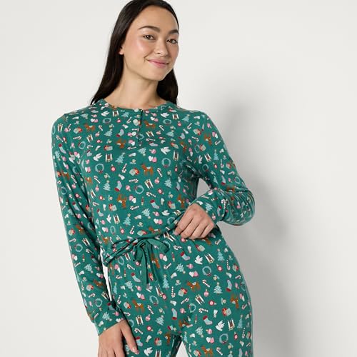 Image of Amazon Essentials x Sofia Grainge Matching Holiday Family Pajama Sets
