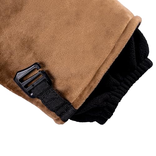 Hunter Safety System Saddle Muff: Essential Cold Weather Gear for Hunting or Fishing - Polar Fleece Hand Warmer with J-Hooks & Storage Pockets - Top Hunting Accessories for Comfort & Protection