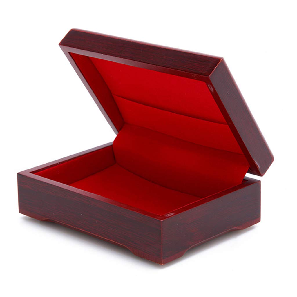 ROYJJ Handmade Wooden Playing Card Holder Boxes Storage Playing Card Travel Game Cards for Case Decorative Card Storage