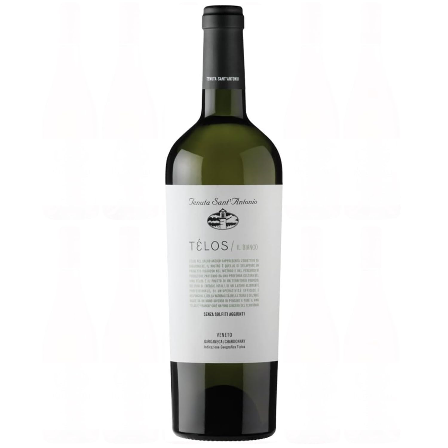 Tenuta Sant'Antonio Telos Bianco Garganega Chardonnay Weißwein weiß trocken Venetien Italien inkl. FeinWert E-Book (6 x 0,75l)